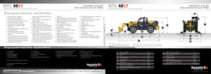 Телескопічні навантажувачі Haulotte HTL4017