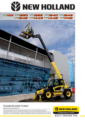 Телескопічні навантажувачі New Holland LM 1333 turbo