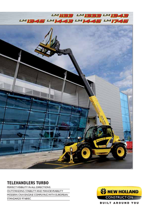 Телескопічні навантажувачі New Holland LM 1333 turbo