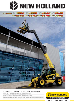 Телескопічні навантажувачі New Holland LM 1333 turbo