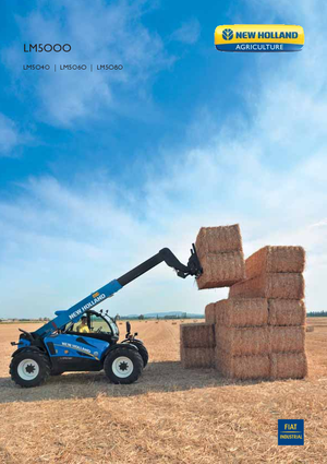 Телескопічні навантажувачі New Holland LM 5060 (250)