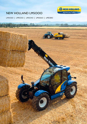 Телескопічні навантажувачі New Holland LM 5060 (250)