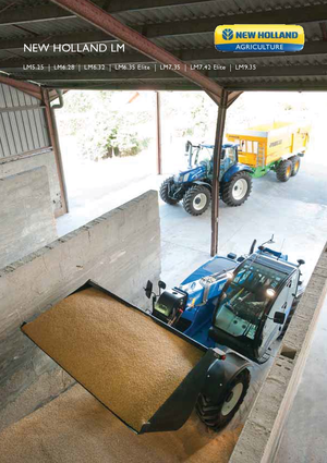 Телескопічні навантажувачі New Holland LM 7.42 Elite