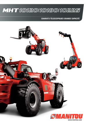 Телескопічні навантажувачі Manitou MHT 10180