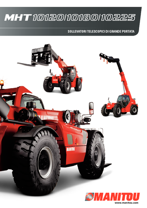 Телескопічні навантажувачі Manitou MHT 10180