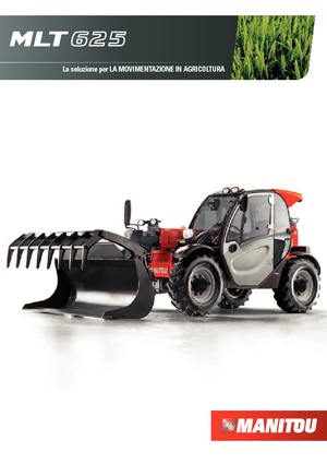Телескопічні навантажувачі Manitou MLT 625-75 H