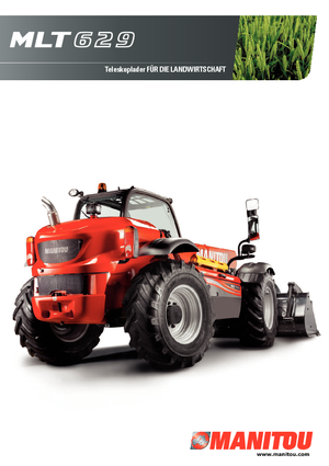 Телескопічні навантажувачі Manitou MLT 629 24