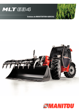Телескопічні навантажувачі Manitou MLT 634-120  LSU