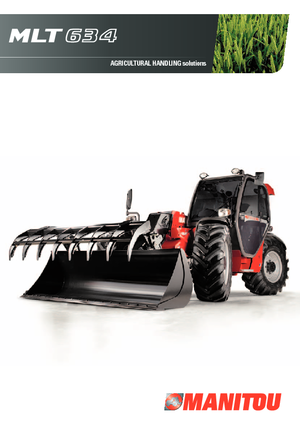 Телескопічні навантажувачі Manitou MLT 634-120  LSU