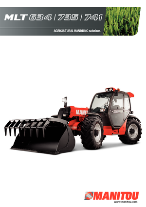 Телескопічні навантажувачі Manitou MLT 634-120  LSU PS