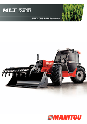 Телескопічні навантажувачі Manitou MLT 735-120 LSU