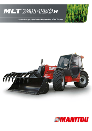 Телескопічні навантажувачі Manitou MLT 741-120 H LSU