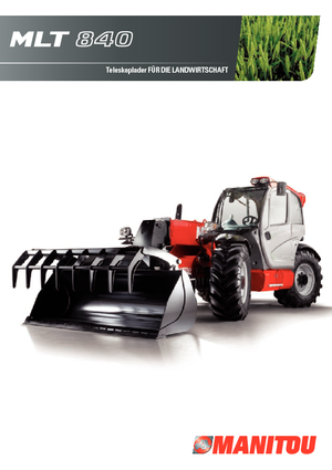 Телескопічні навантажувачі Manitou MLT 840-137 PS