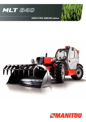 Телескопічні навантажувачі Manitou MLT 840-137 PS