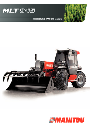 Телескопічні навантажувачі Manitou MLT 845-120 LSU