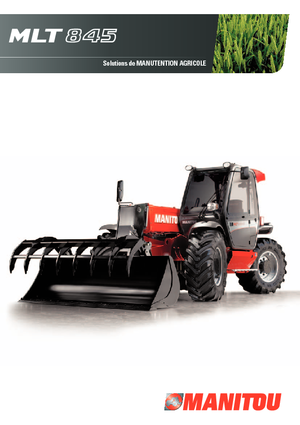 Телескопічні навантажувачі Manitou MLT 845-120 LSU
