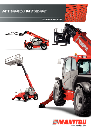 Телескопічні навантажувачі Manitou MT 1840 Comfort