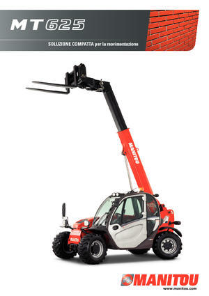 Телескопічні навантажувачі Manitou MT 625 T