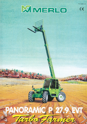 Телескопічні навантажувачі Merlo P 27.9 EVT