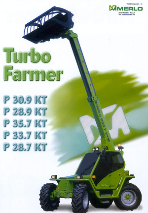 Телескопічні навантажувачі Merlo P 30.9 KT