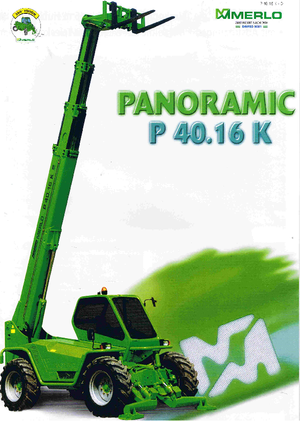 Телескопічні навантажувачі Merlo P 40.16 K
