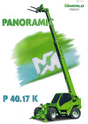 Телескопічні навантажувачі Merlo P 40.17 K