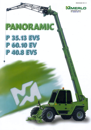 Телескопічні навантажувачі Merlo P 40.8 EVS