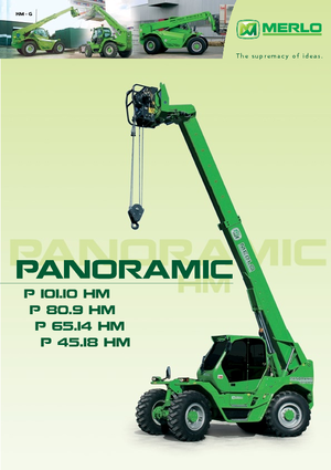Телескопічні навантажувачі Merlo Panoramic P 65.14 HM
