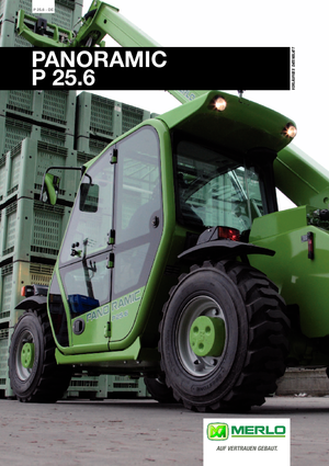 Телескопічні навантажувачі Merlo Panoramic P 25.6