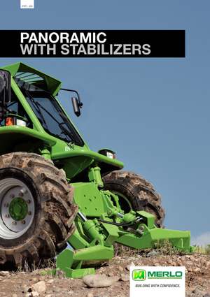 Телескопічні навантажувачі Merlo Panoramic P 38.13