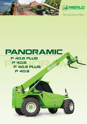 Телескопічні навантажувачі Merlo Panoramic P 40.9 Plus