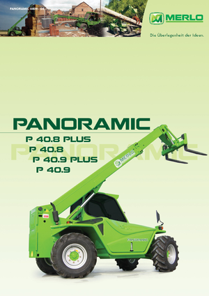 Телескопічні навантажувачі Merlo Panoramic P 40.9