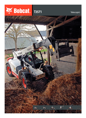 Телескопічні навантажувачі Bobcat T 3571