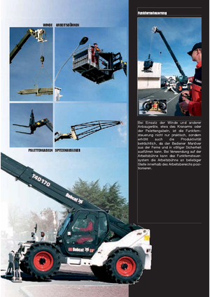 Телескопічні навантажувачі Bobcat T 40170