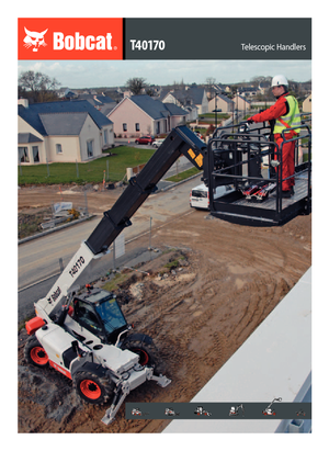 Телескопічні навантажувачі Bobcat T 40170