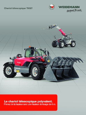 Телескопічні навантажувачі Weidemann T6027