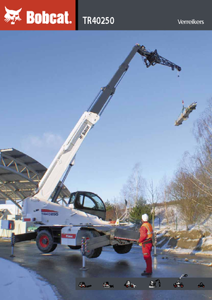 Телескопічні навантажувачі з верхньою будовою Bobcat TR40250