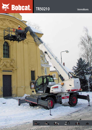 Телескопічні навантажувачі з верхньою будовою Bobcat TR50210