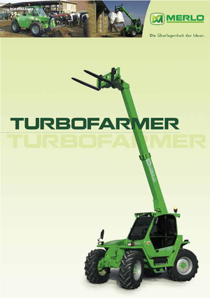 Телескопічні навантажувачі Merlo Turbofarmer P 41.7 Top