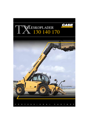 Телескопічні навантажувачі Case TX130-43