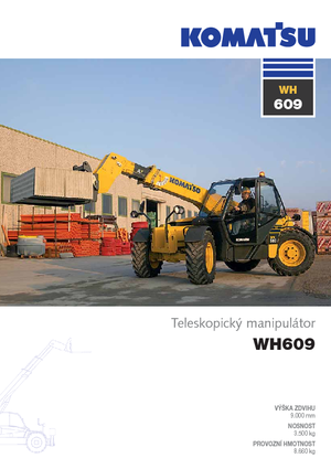 Телескопічні навантажувачі Komatsu WH609