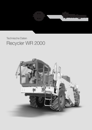 Дорожньо-холодний переробник Wirtgen WR 2000