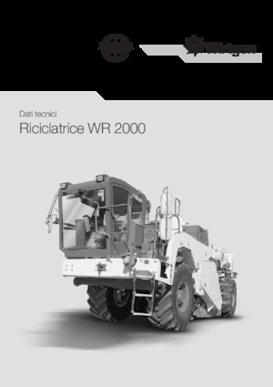 Дорожньо-холодний переробник Wirtgen WR 2000