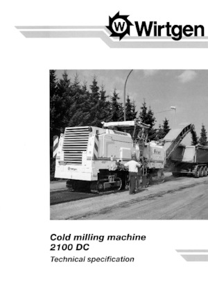 Дорожня фреза Wirtgen 2100 DC