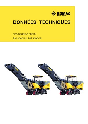 Дорожня фреза Bomag BM 2200/75