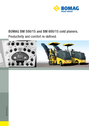 Дорожня фреза Bomag BM 500/15