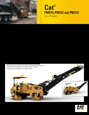 Дорожня фреза Caterpillar PM310