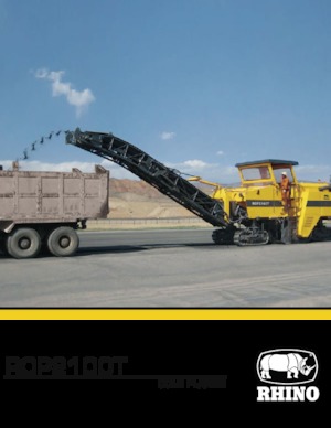 Дорожня фреза RHINO RCP2100T