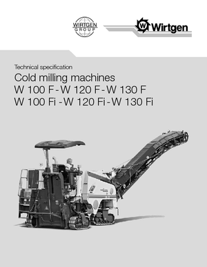 Дорожня фреза Wirtgen W 120 F