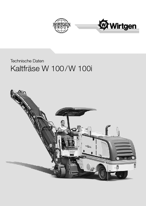 Дорожня фреза Wirtgen W 100 i